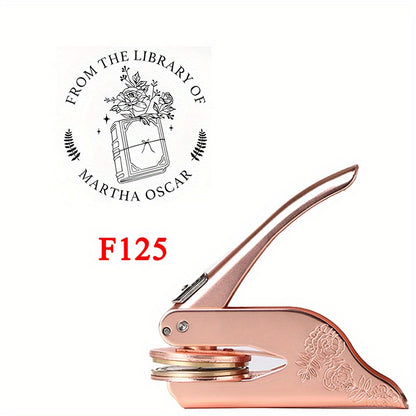 The Animal, Plant and Book Story Series Print Embosser Stamp, can be Printed Directly on Books, Notebooks, Tissues, Stickers, Paper\u002F Plastic Packaging, Beloved by Book Lovers and Pet Lovers