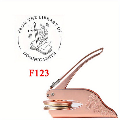 The Animal, Plant and Book Story Series Print Embosser Stamp, can be Printed Directly on Books, Notebooks, Tissues, Stickers, Paper\u002F Plastic Packaging, Beloved by Book Lovers and Pet Lovers