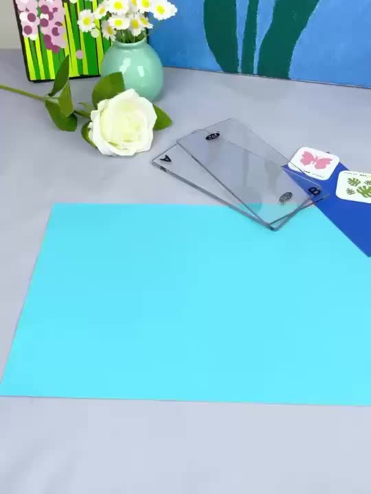 6 Colors Craft Buddy Scrapbook Die Cutting Embossing Machine\u002F1 Set A&B Acrylic Cutting Pads for DIY Scrapbooking Paper Crafts Cutter Machine Tool - PE Material, Battery-Free