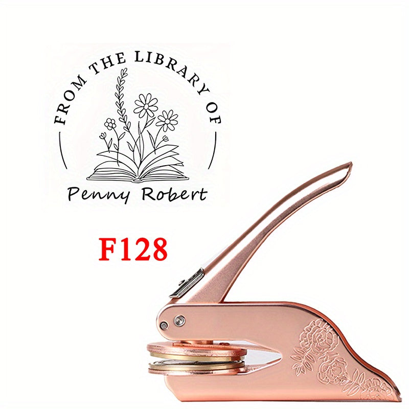 The Animal, Plant and Book Story Series Print Embosser Stamp, can be Printed Directly on Books, Notebooks, Tissues, Stickers, Paper\u002F Plastic Packaging, Beloved by Book Lovers and Pet Lovers