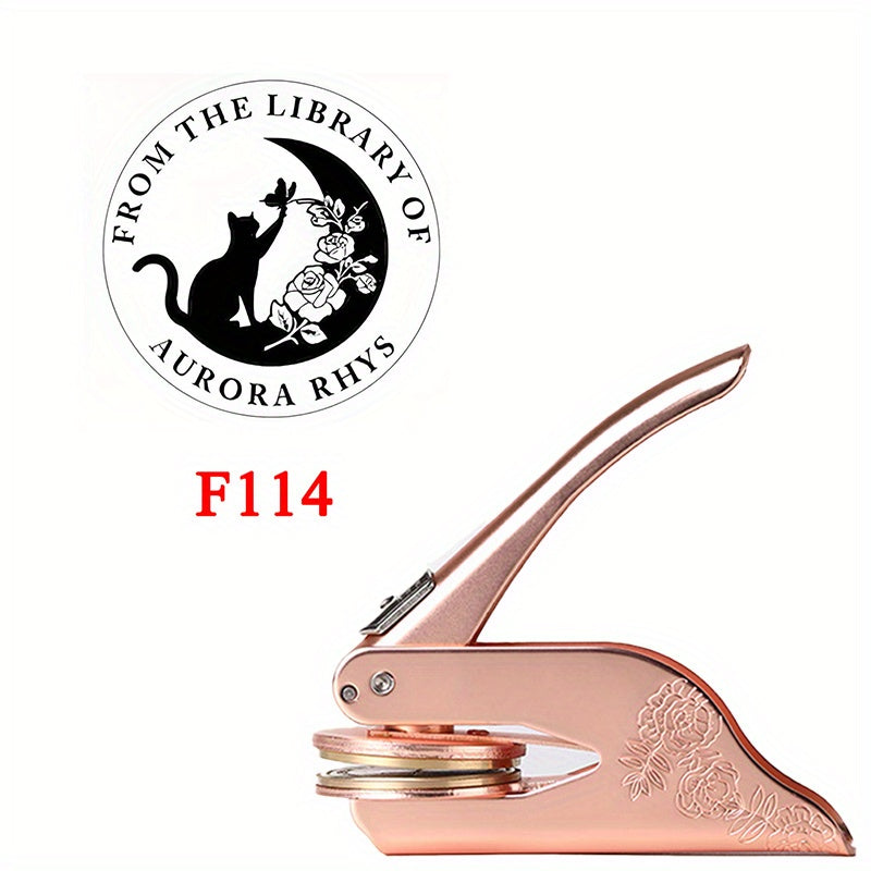 The Animal, Plant and Book Story Series Print Embosser Stamp, can be Printed Directly on Books, Notebooks, Tissues, Stickers, Paper\u002F Plastic Packaging, Beloved by Book Lovers and Pet Lovers