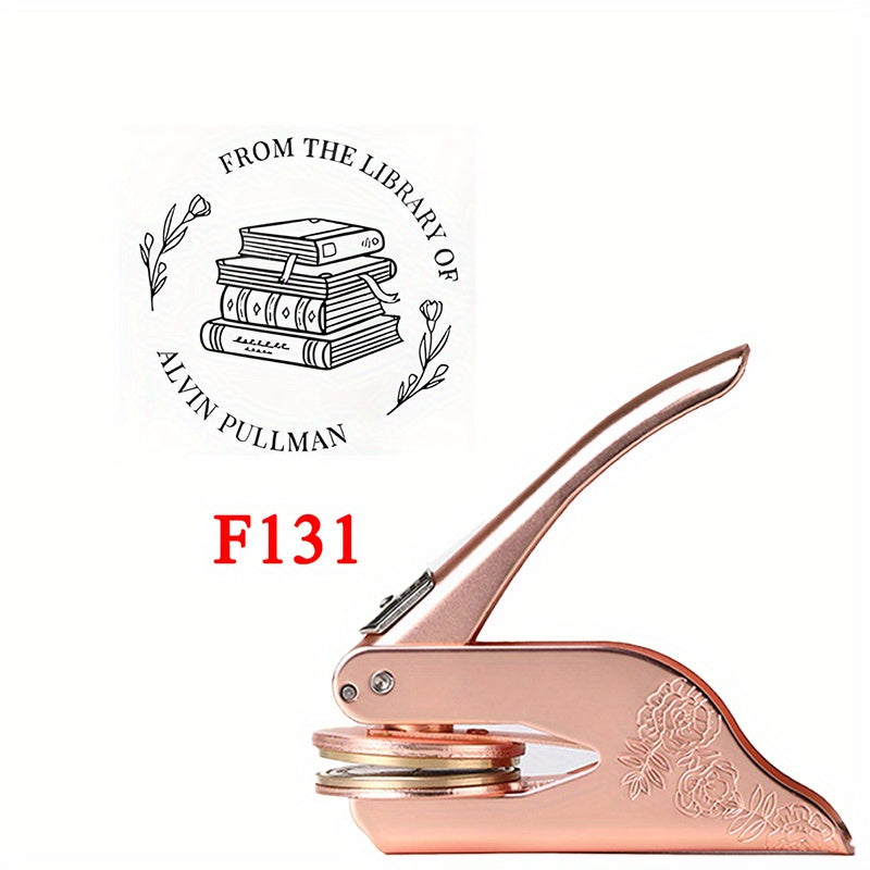 The Animal, Plant and Book Story Series Print Embosser Stamp, can be Printed Directly on Books, Notebooks, Tissues, Stickers, Paper\u002F Plastic Packaging, Beloved by Book Lovers and Pet Lovers