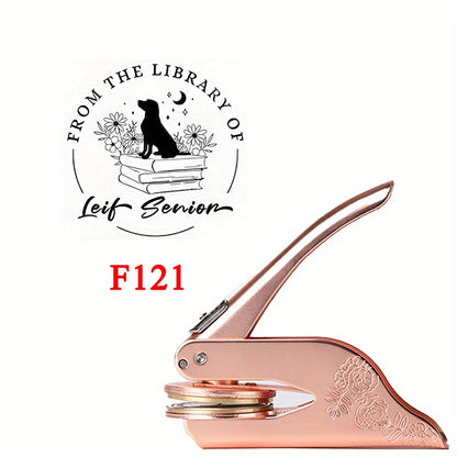 The Animal, Plant and Book Story Series Print Embosser Stamp, can be Printed Directly on Books, Notebooks, Tissues, Stickers, Paper\u002F Plastic Packaging, Beloved by Book Lovers and Pet Lovers