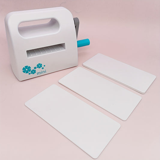 Alinacutle Mini Die Cut Machine Embossing Folder Use Machine, Manual Portable Embossing Machines Full Kit Included, For Art, Craft, Scrapbooking - Precise Cutting, Easy Operation, DIY Craftsmen And Beginners