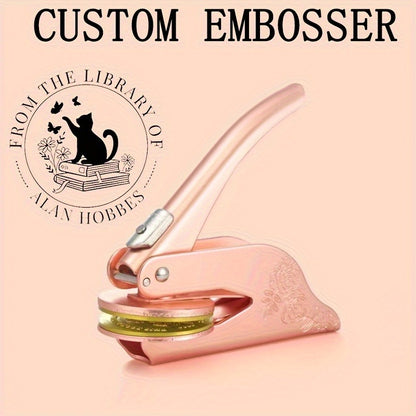 The Animal, Plant and Book Story Series Print Embosser Stamp, can be Printed Directly on Books, Notebooks, Tissues, Stickers, Paper\u002F Plastic Packaging, Beloved by Book Lovers and Pet Lovers